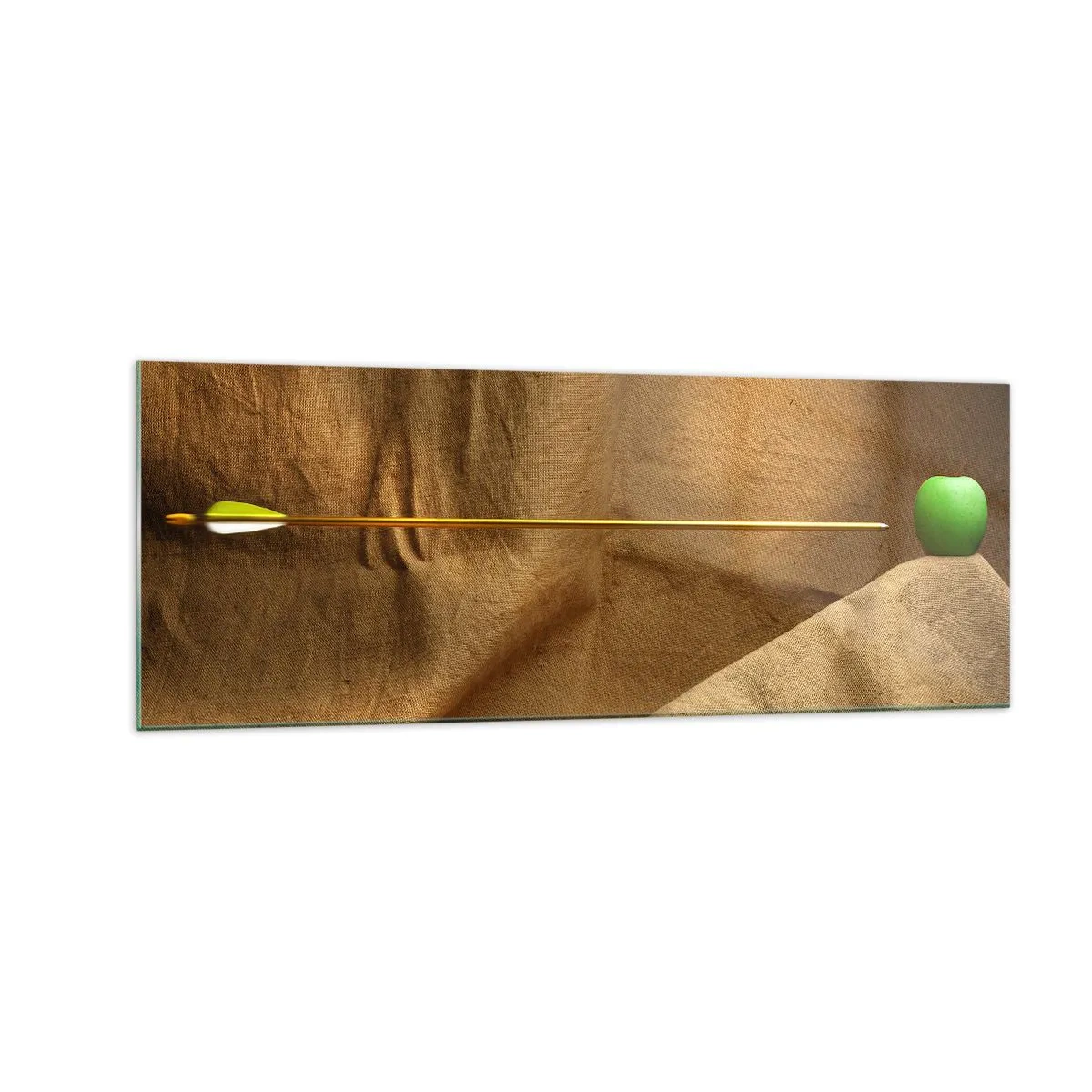 Tablou pe sticlă - Invocă spiritul lui William Tell - 140x50 cm