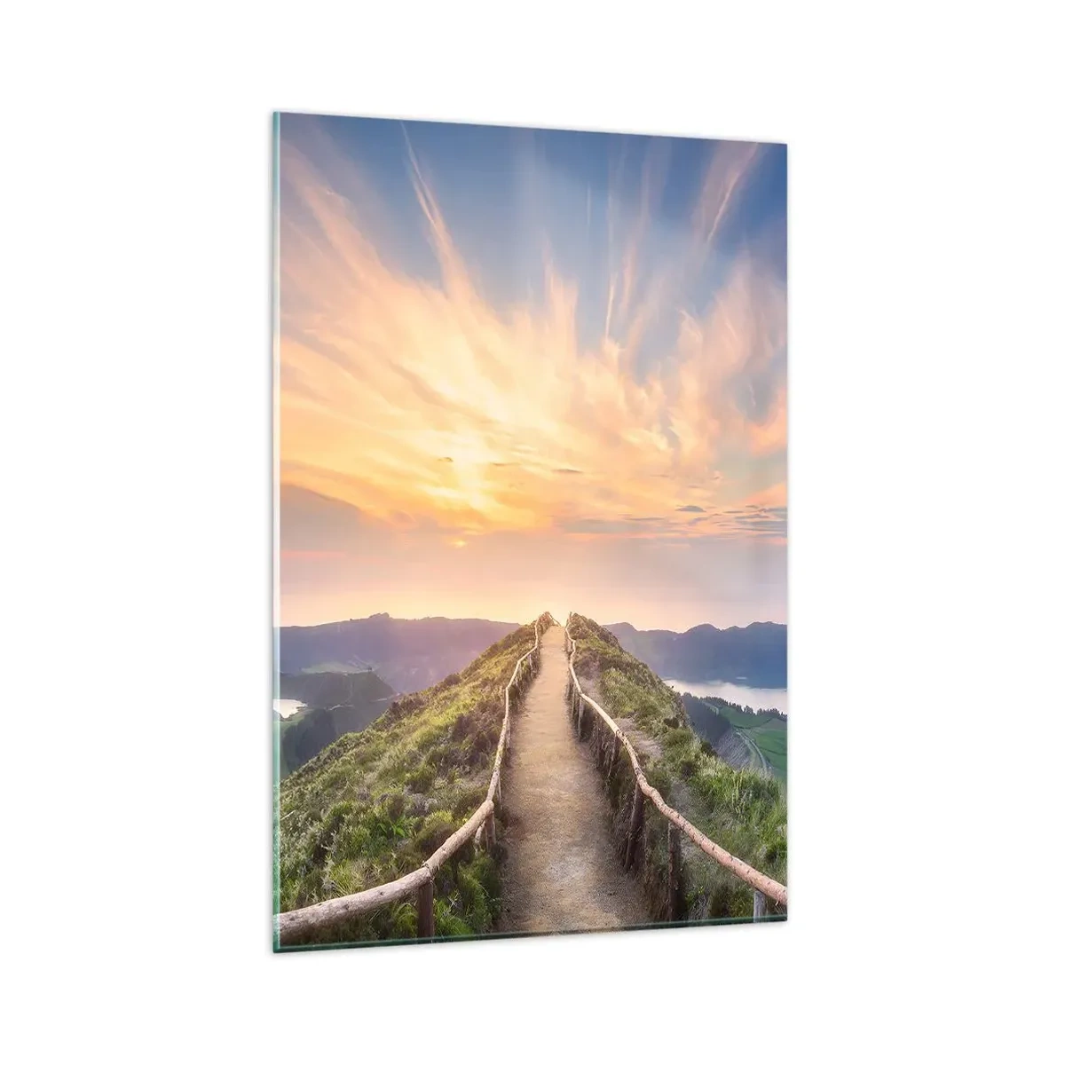 Tablou pe sticlă - Aproape de cer - 80x120 cm