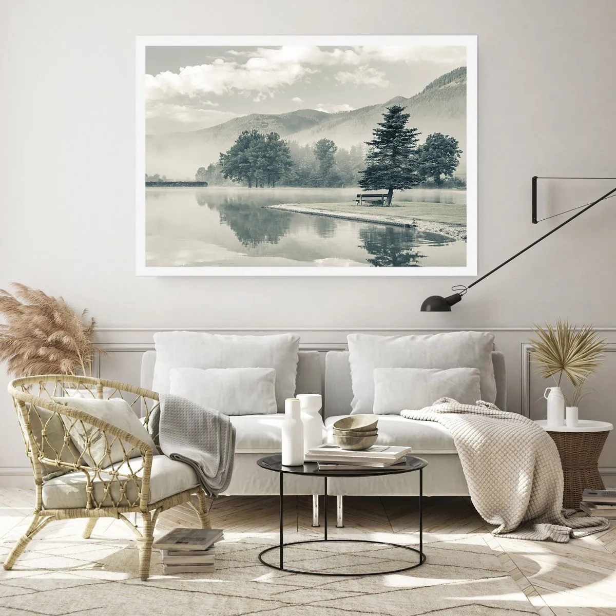 Poster - Lacul încă doarme - 100x70 cm