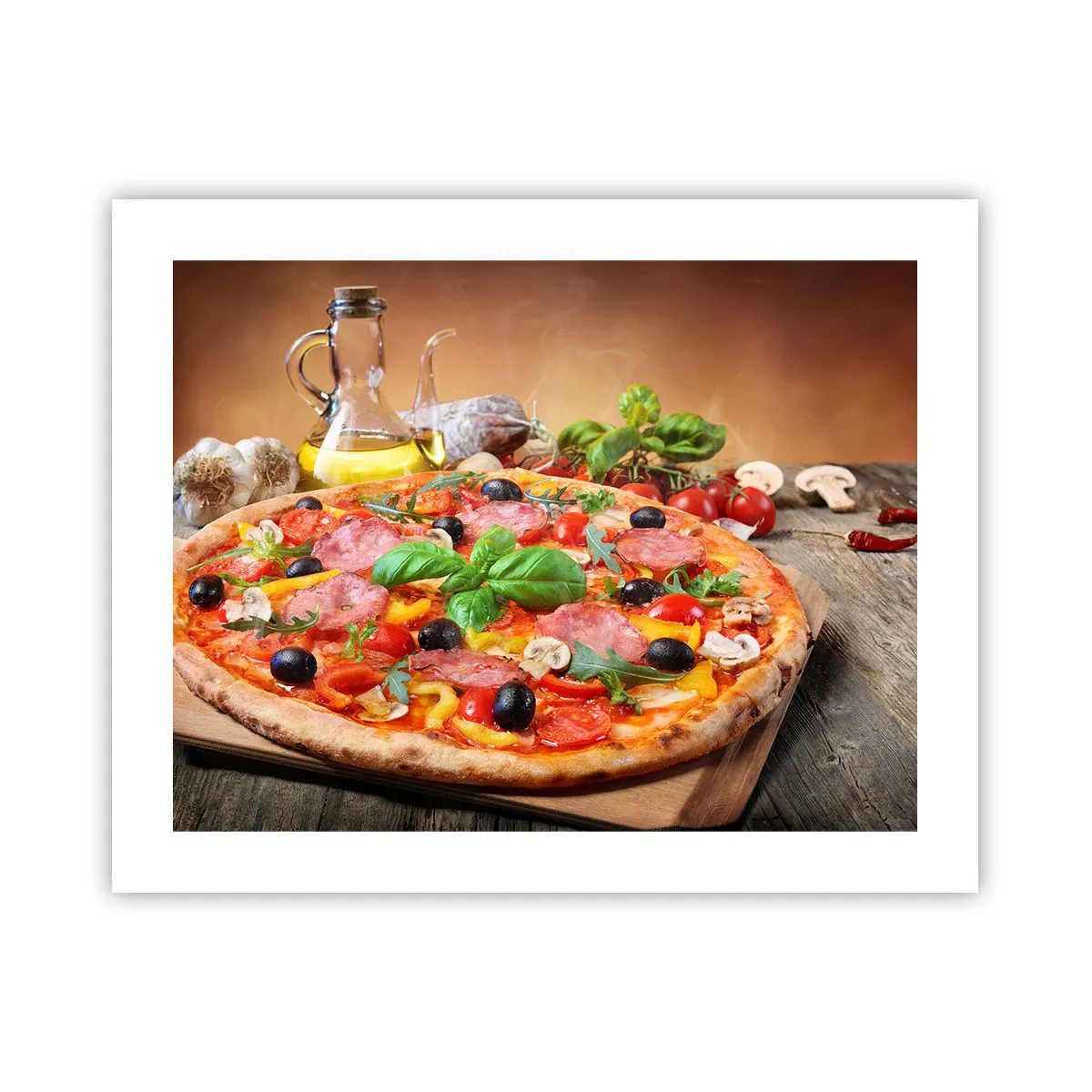 Poster - Cu o adevărată aromă italiană - 50x40 cm