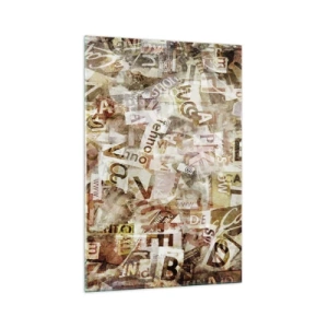 Tablou pe sticlă - Îi unesc pe cei care stau la taclale - 70x100 cm