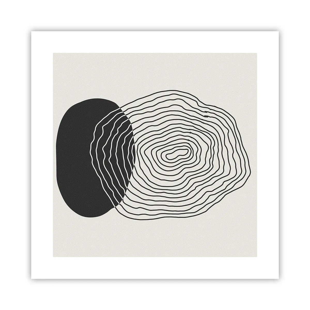 Poster - Persistență și vibrațiile - 40x40 cm