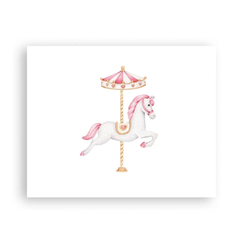 Poster - A pornit la cursă - 50x40 cm