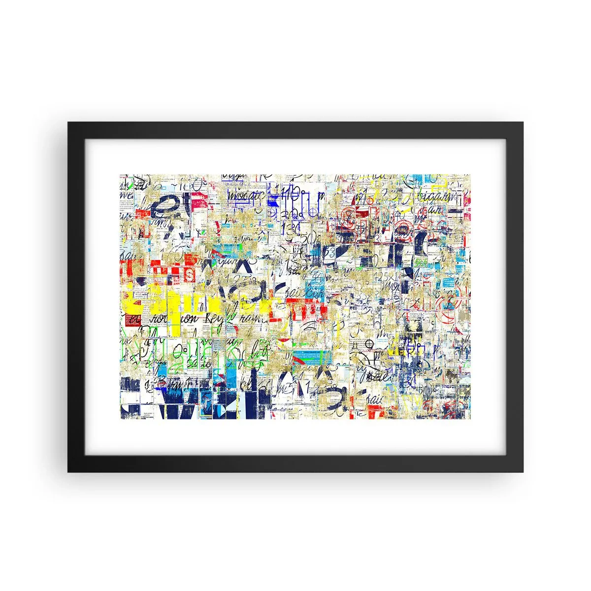 Poster în ramă neagră - Pur și simplu plăcut pentru ochi - 40x30 cm