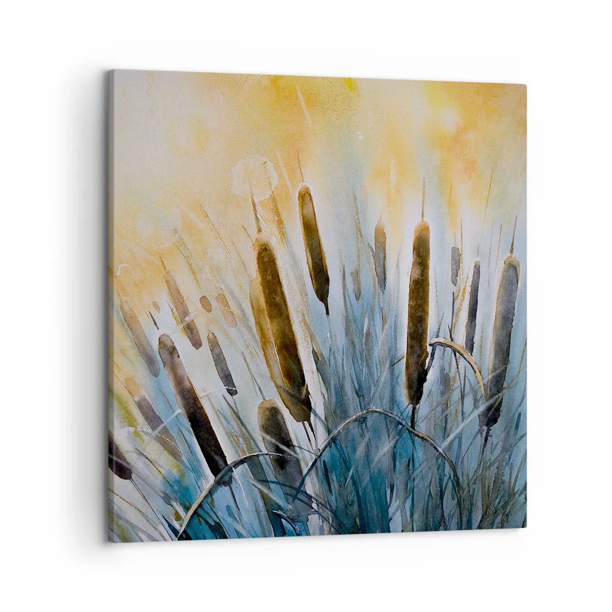 Tablou pe pânză - Răcoarea apei, căldura soarelui - 50x50 cm