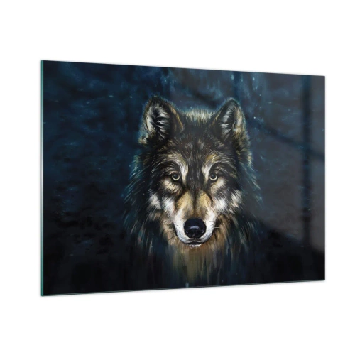 Tablou pe sticlă - Alfa? Și omega - 100x70 cm