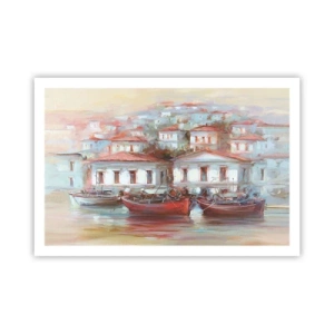 Poster - Orășel fericit - 91x61 cm