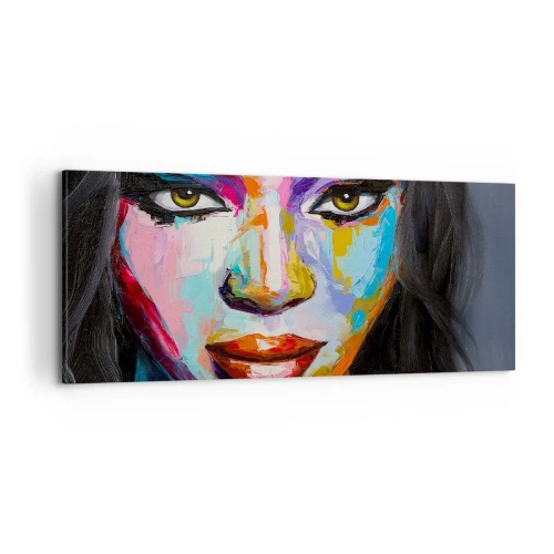 Tablou pe pânză - Nu-ți poți lua ochii de la - 100x40 cm