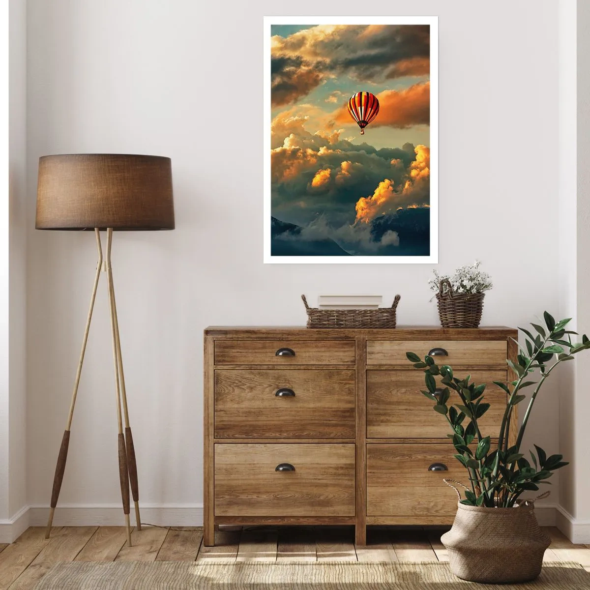 Poster - Zbor pentru că vreau - 70x100 cm
