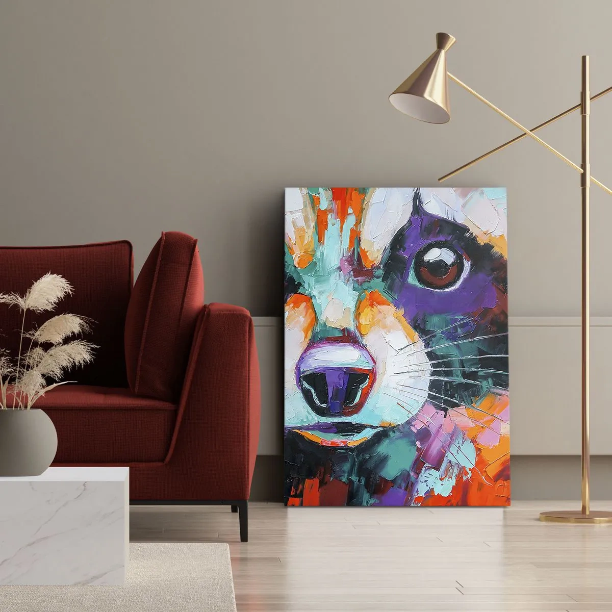 Tablou pe pânză - Doar emoții bune - 45x80 cm