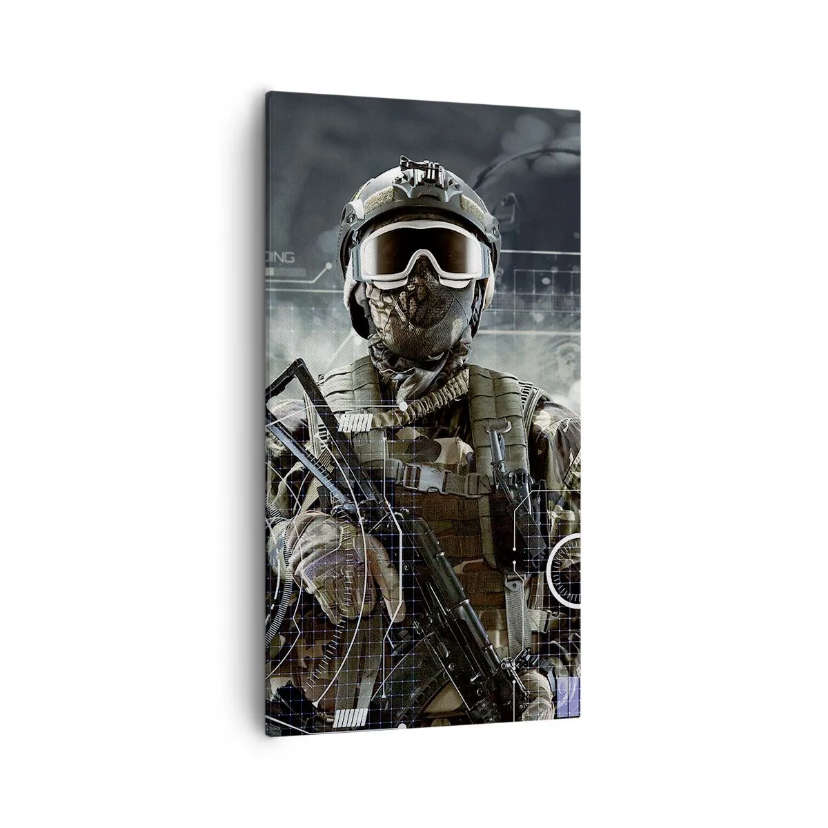 Tablou pe pânză - Putere la putere - 55x100 cm