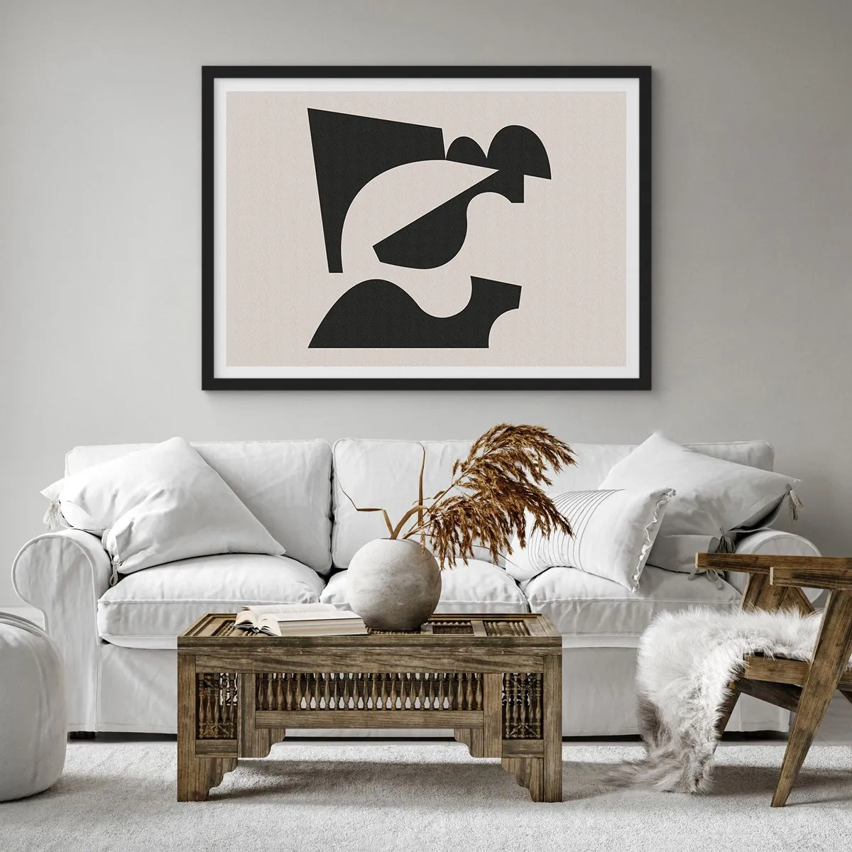 Poster în ramă neagră - Pentru autoasamblare - 40x30 cm