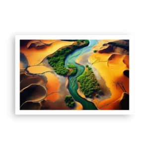 Poster - Râul care dă viață - 91x61 cm