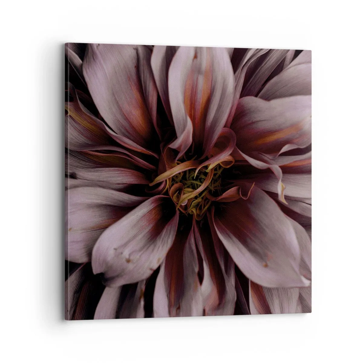 Tablou pe pânză - Inimă florală - 70x70 cm