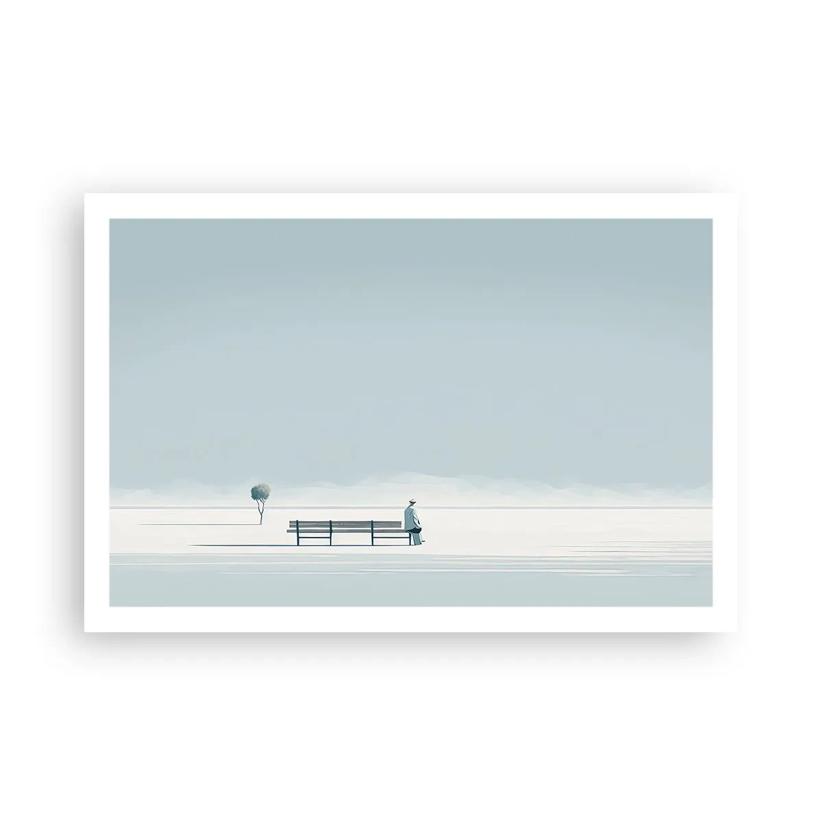 Poster - Da, aștept. - 91x61 cm