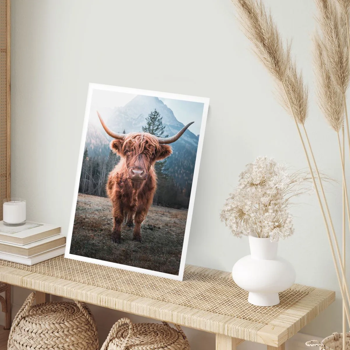 Poster - Salutări de pe o pajiște de munte - 50x70 cm