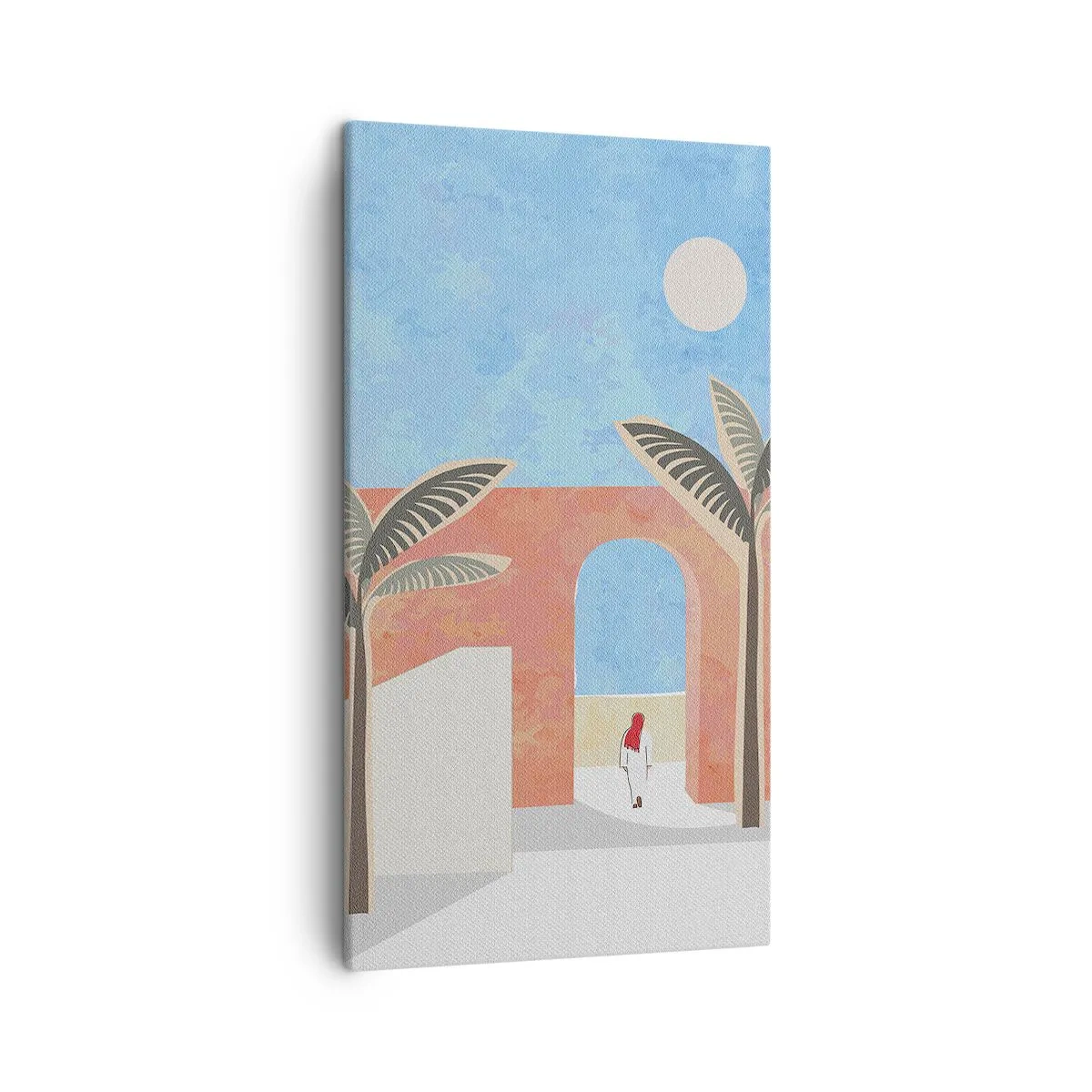 Tablou pe pânză - O zi arabă - 45x80 cm