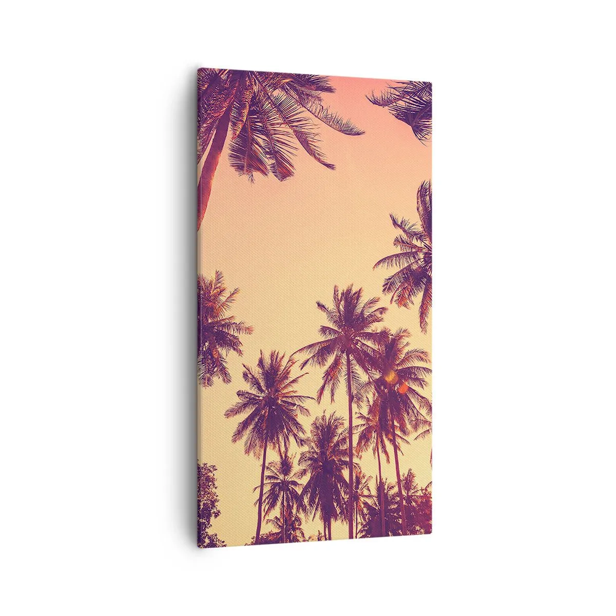 Tablou pe pânză - Variație tropicală - 55x100 cm