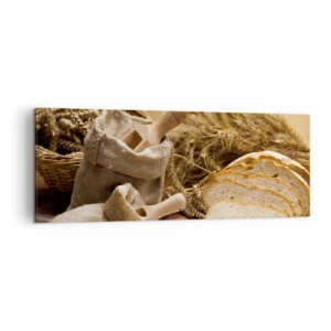 Tablou pe pânză - Oprire violentă - 140x50 cm