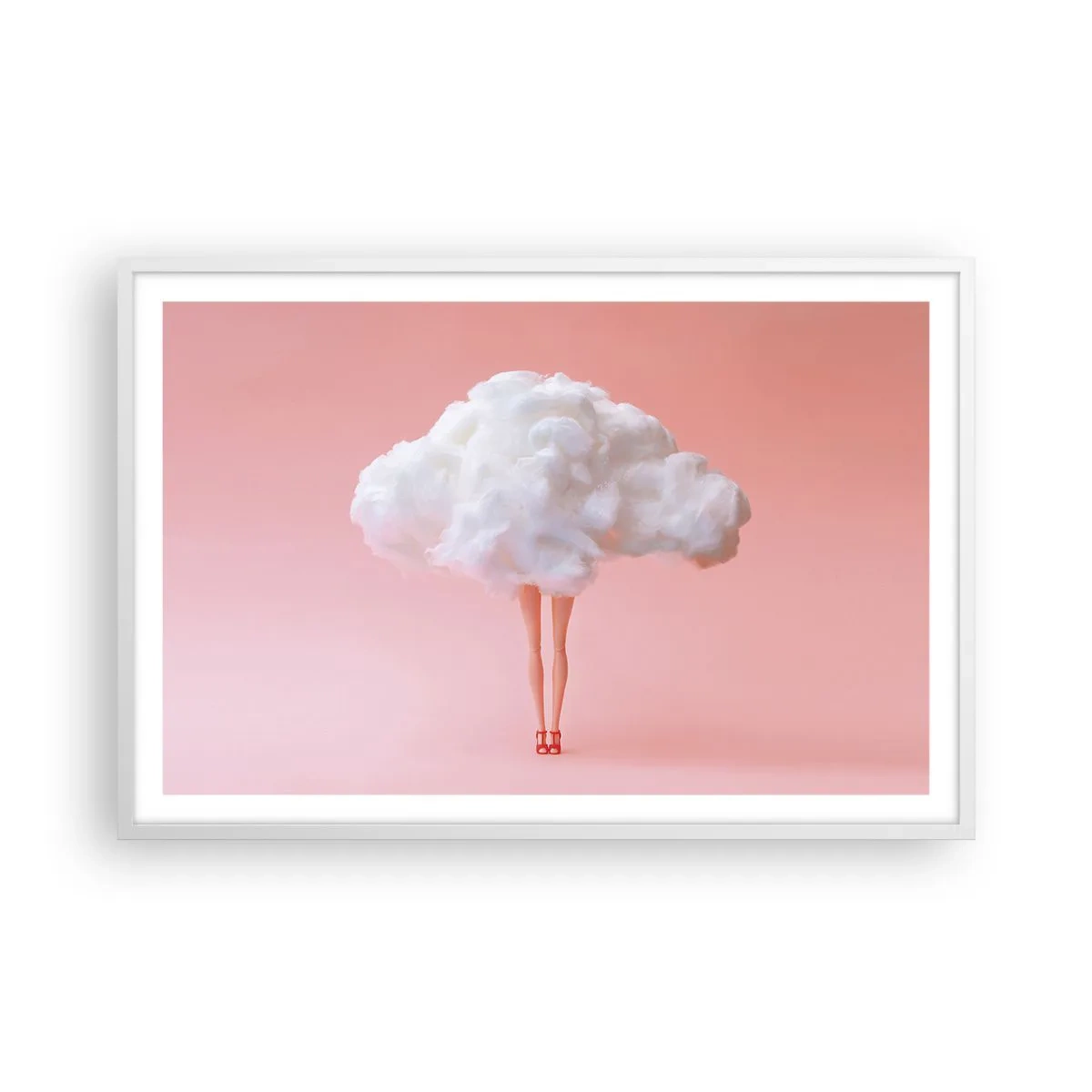 Poster în ramă albă - Dulce promisiune - 91x61 cm