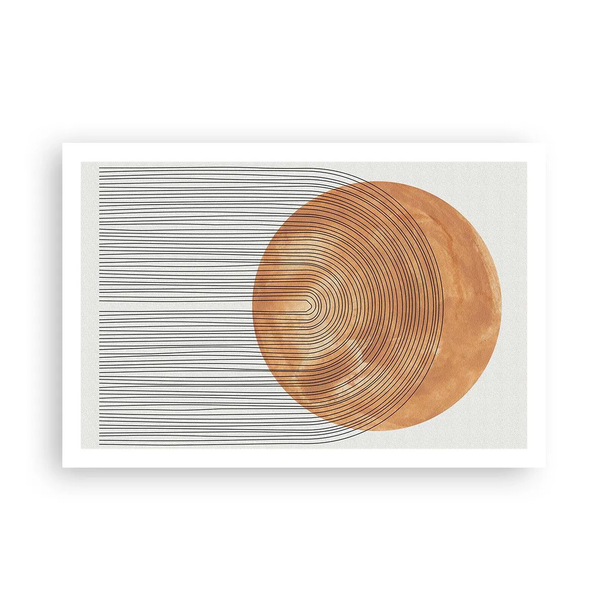 Poster - Compoziția solară - 91x61 cm