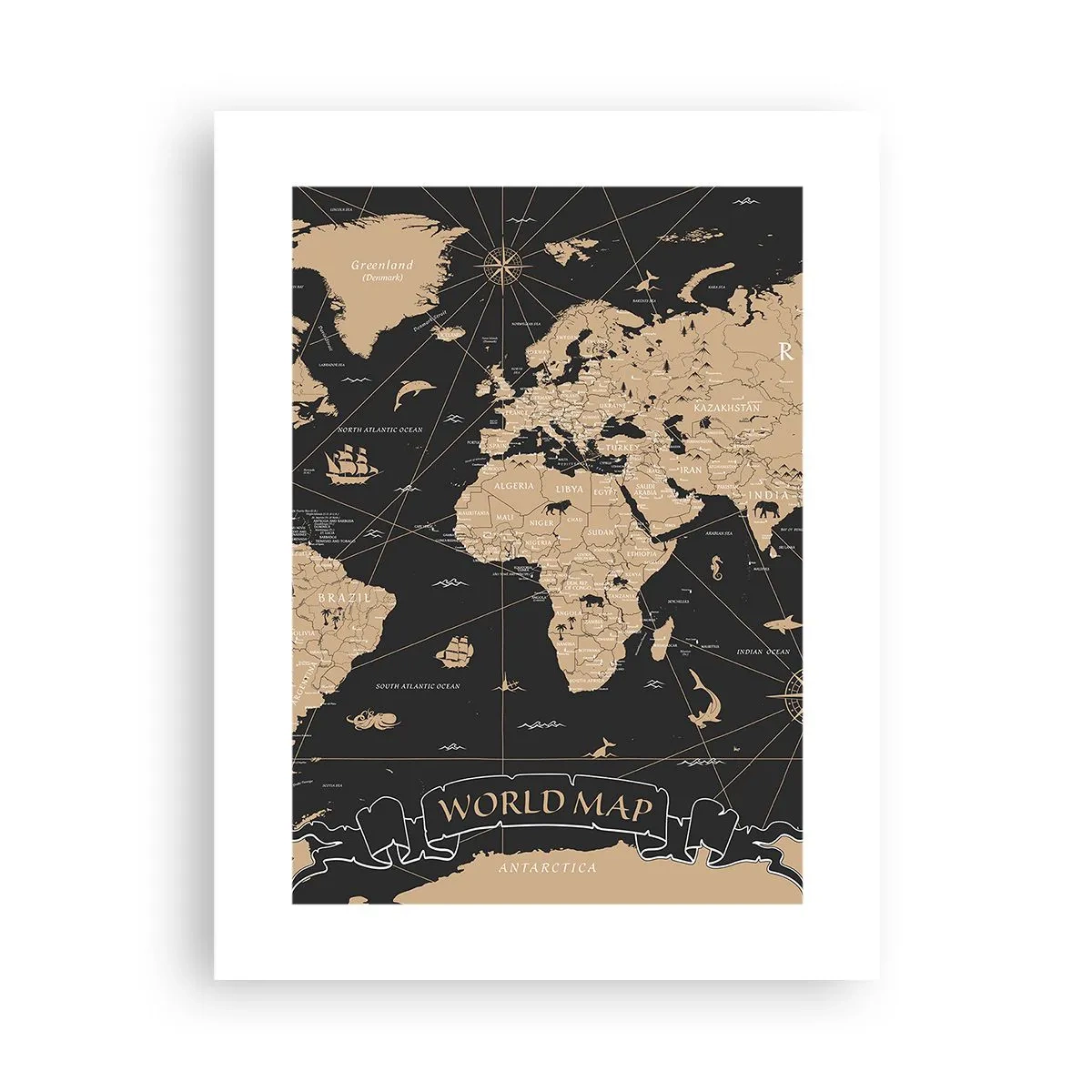 Poster - Limitele lumii mele - 30x40 cm