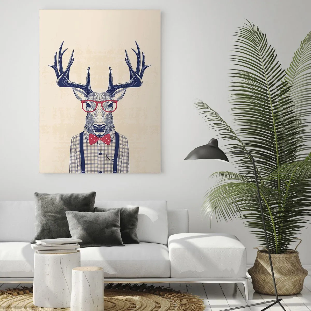 Tablou pe sticlă - O extravaganță jucăușă - 70x100 cm