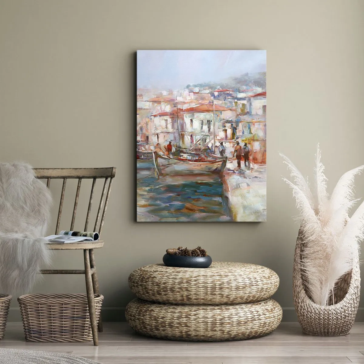 Tablou pe pânză - Vacanță pastelată - 50x70 cm