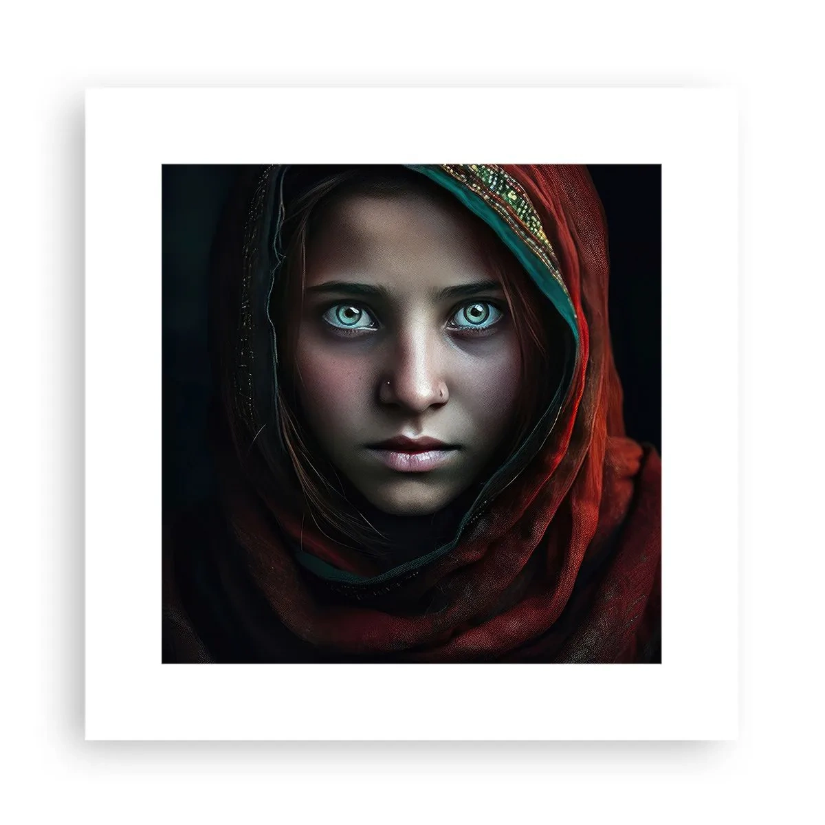 Poster - Prințesa orientală - 30x30 cm