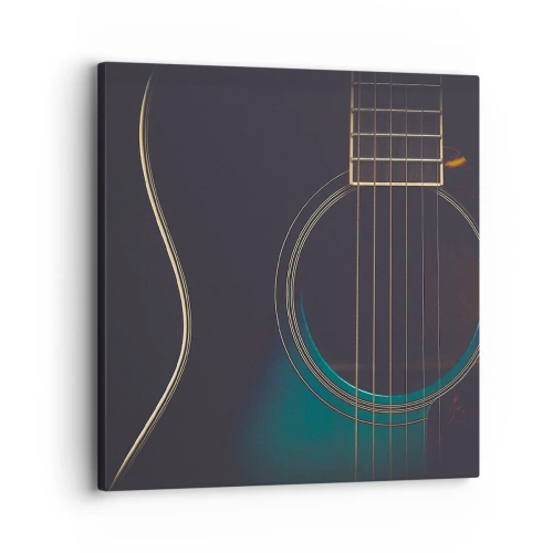 Tablou pe pânză - O clipă înainte de a suna - 30x30 cm