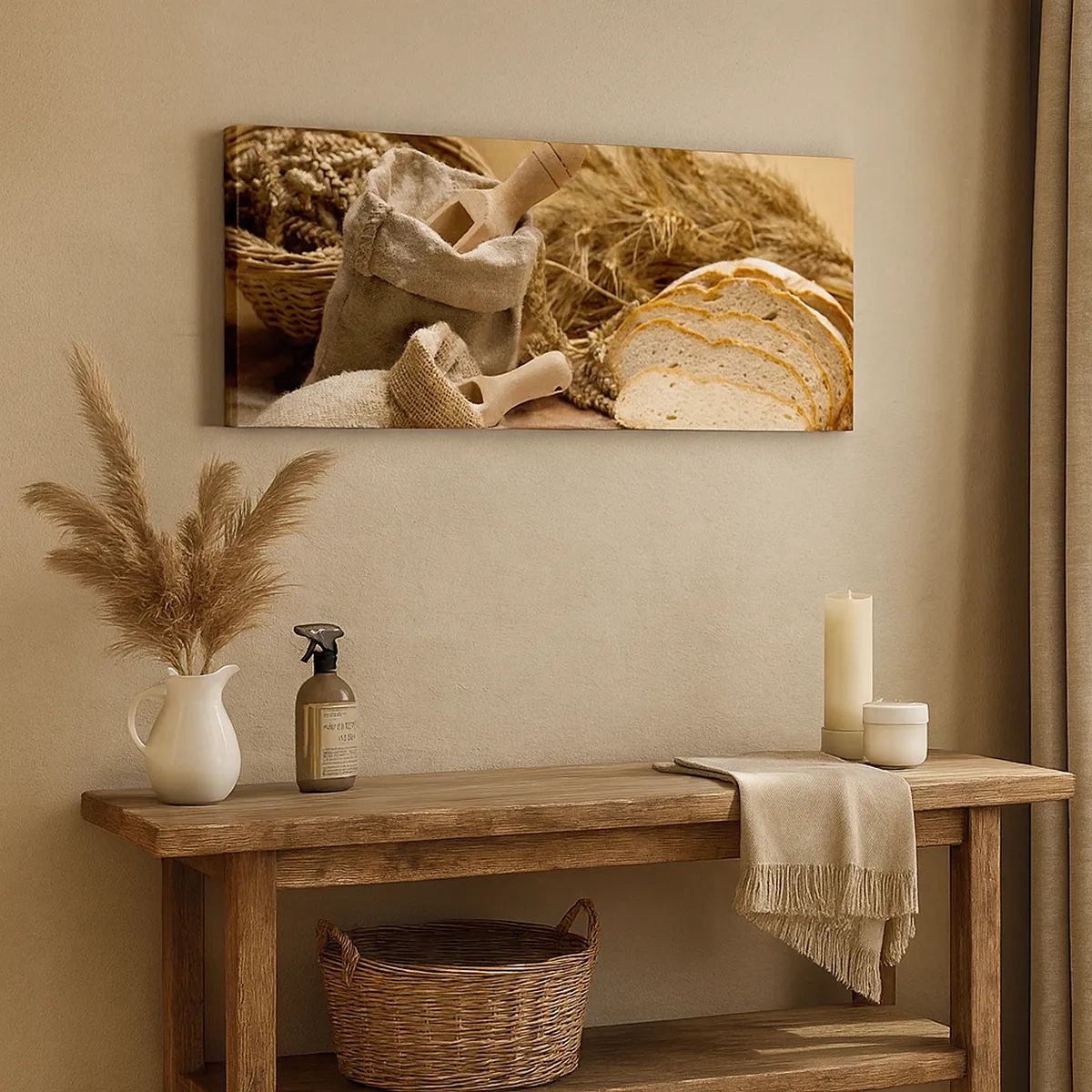 Tablou pe pânză - Oprire violentă - 30x30 cm