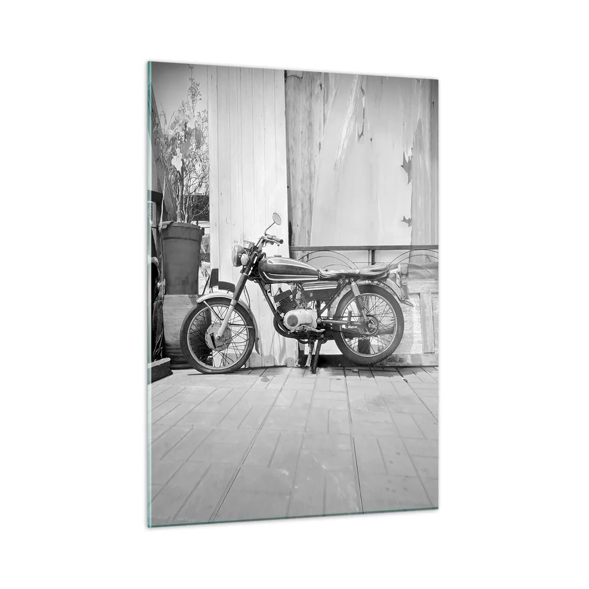 Tablou pe sticlă - Clasicul înainte de toate - 50x70 cm
