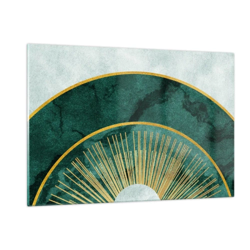 Tablou pe sticlă - Un alt sistem solar - 120x80 cm