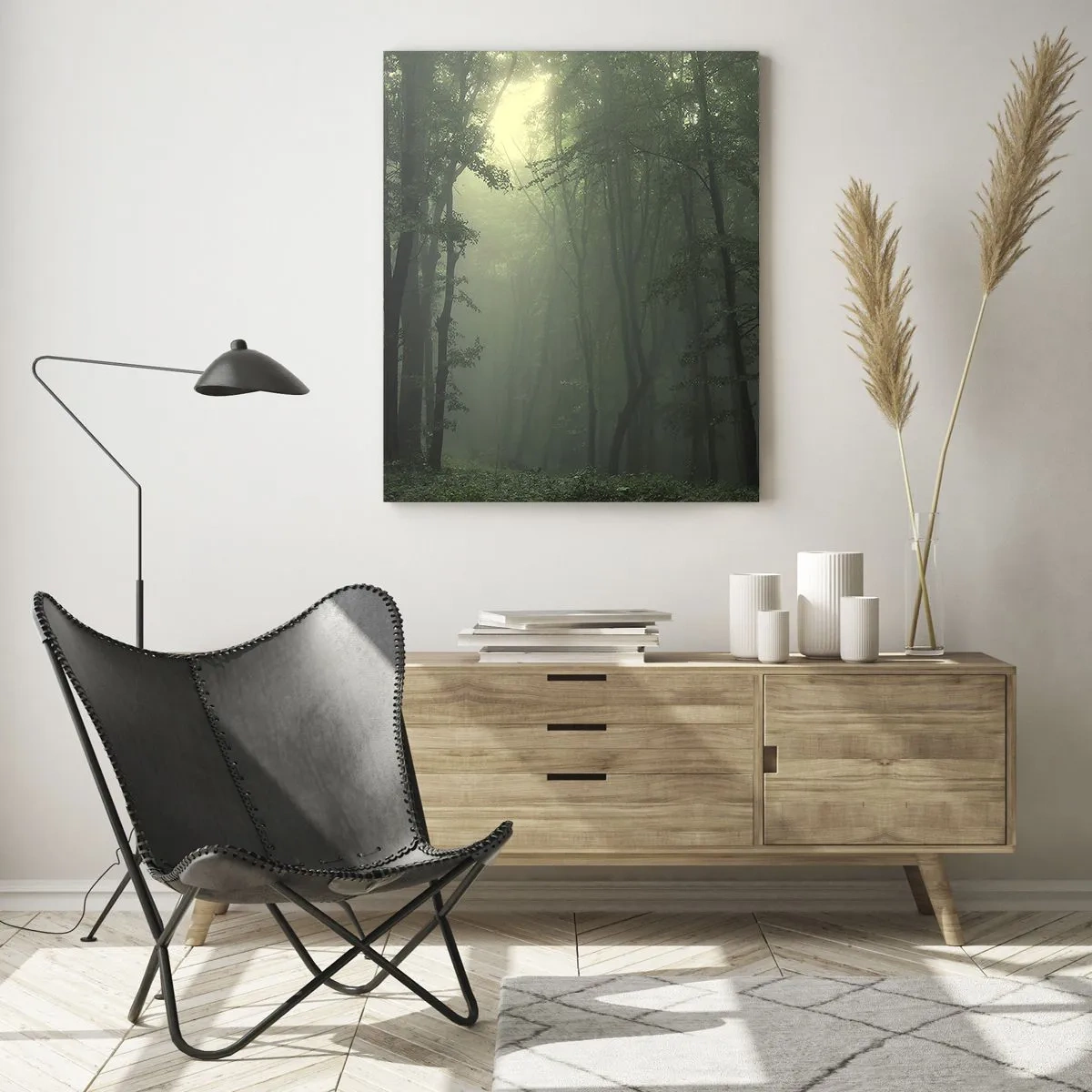 Tablou pe sticlă - Înainte să se trezească - 50x70 cm