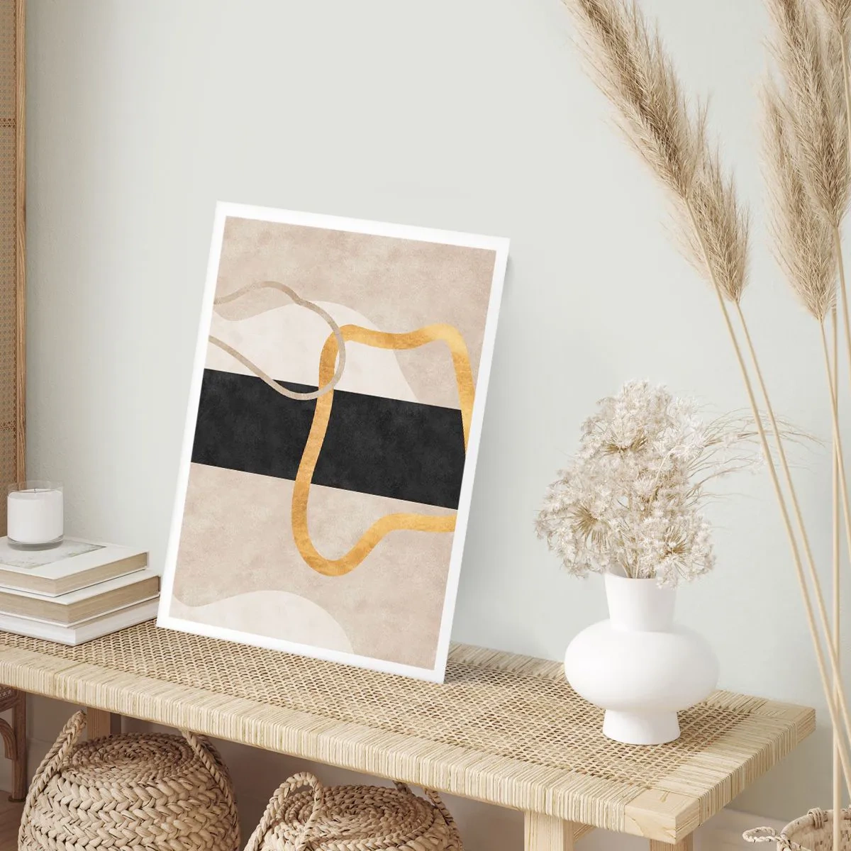 Poster - Forme înbuclite - 61x91 cm
