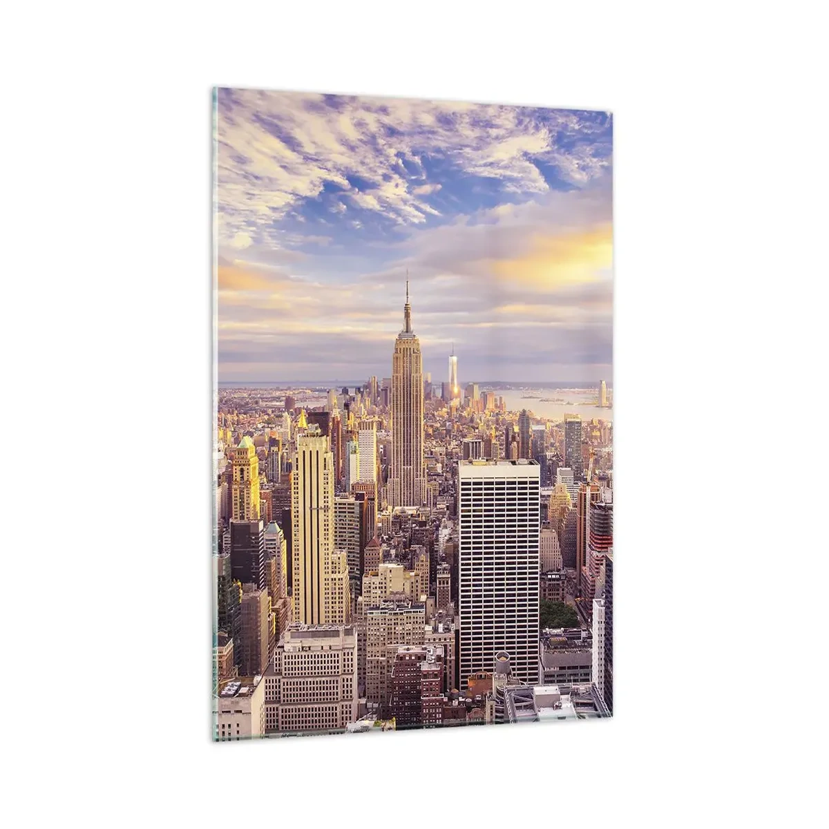 Tablou pe sticlă - Ajungeți la nori înșiși - 80x120 cm