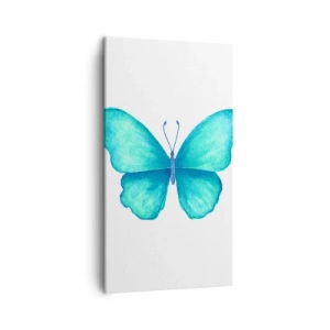 Tablou pe pânză - Turcoaz prin natura - 45x80 cm