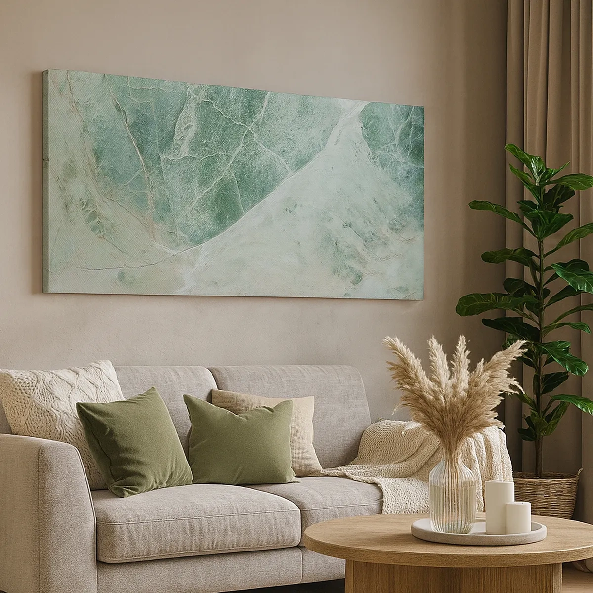 Tablou pe pânză - Răcoarea nobilă a pietrei - 30x30 cm