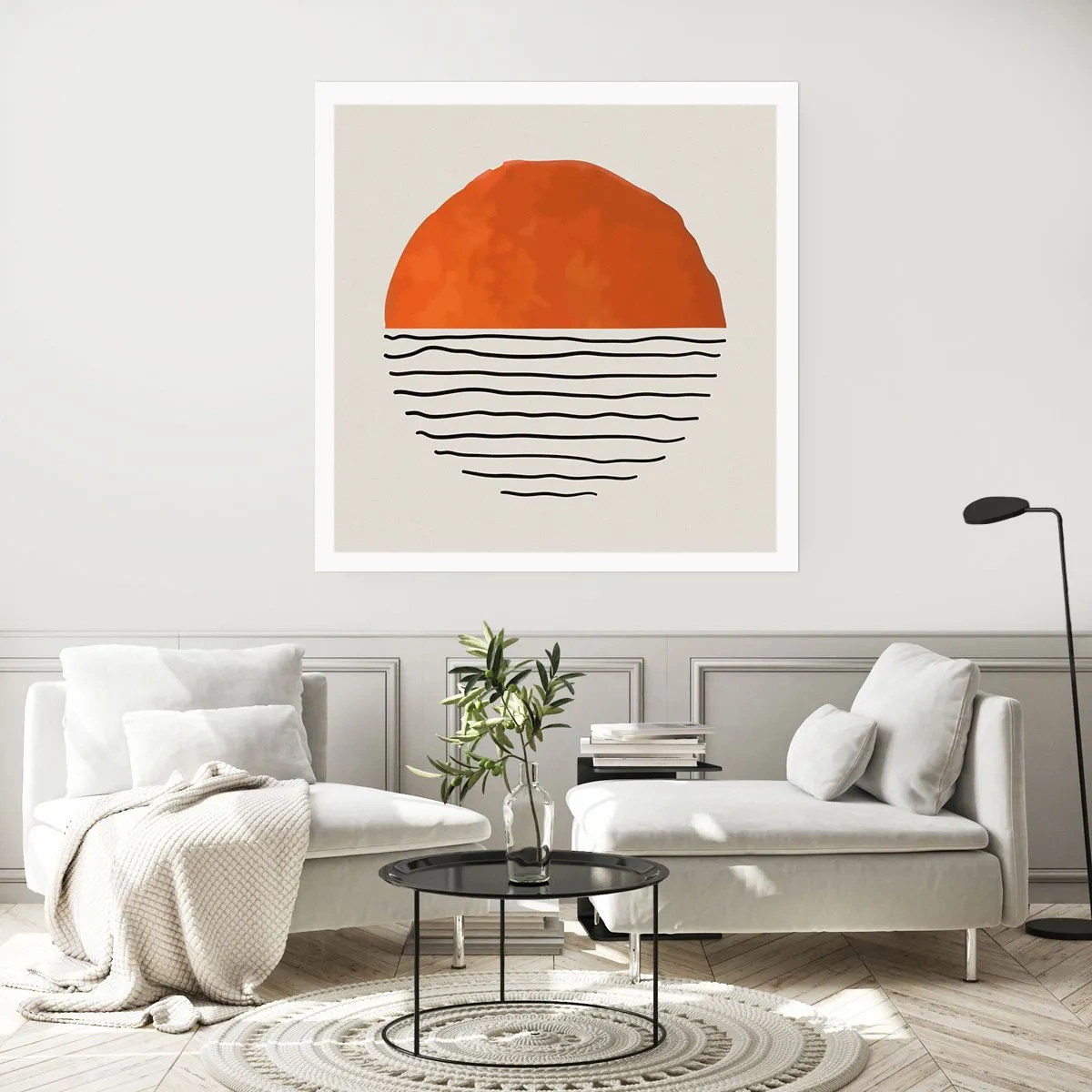 Poster - În stil japonez - 30x30 cm