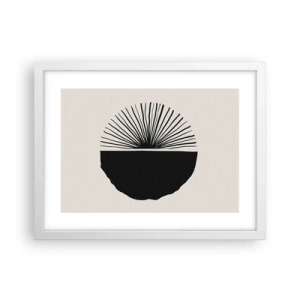 Poster în ramă albă - Gama de posibilități - 40x30 cm