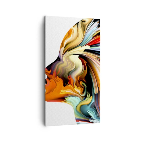 Tablou pe pânză - O explozie de imaginație - 45x80 cm