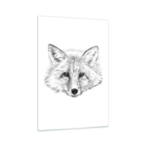 Tablou pe sticlă - Oare acești ochi pot minți? - 70x100 cm