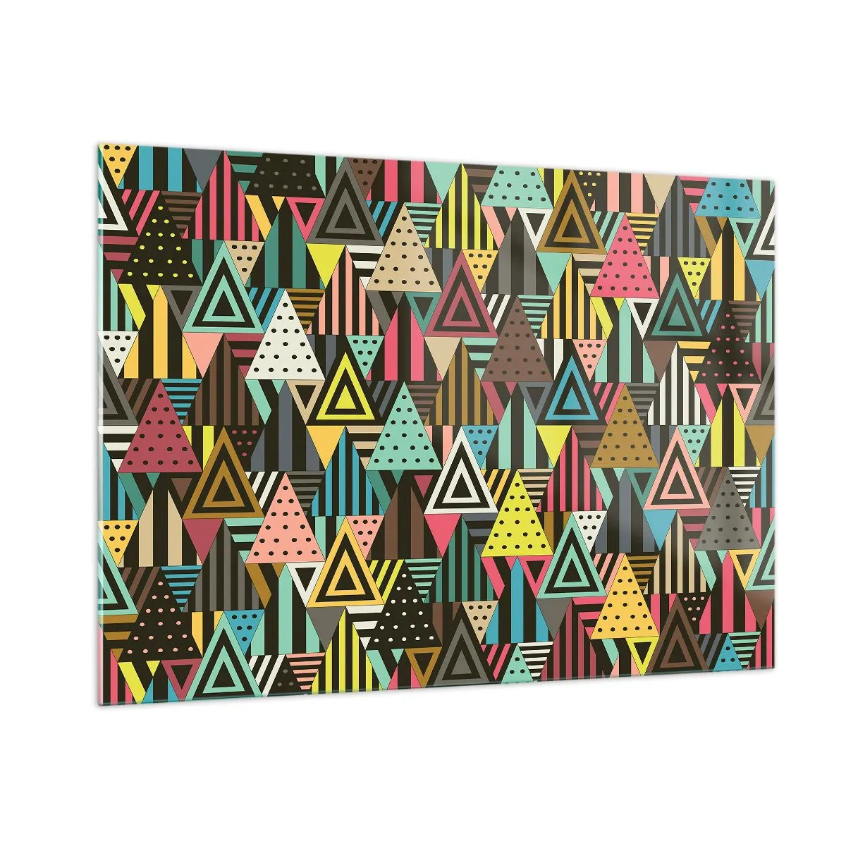 Tablou pe sticlă - În ritm de trei - 100x70 cm
