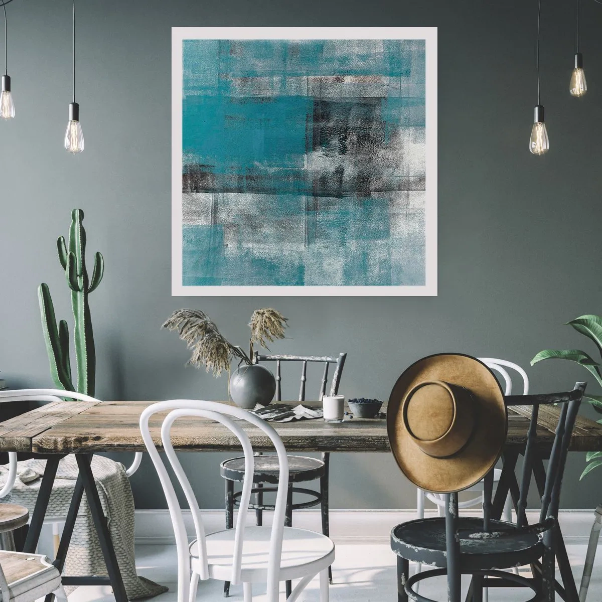 Poster - Apă și aer - 40x40 cm