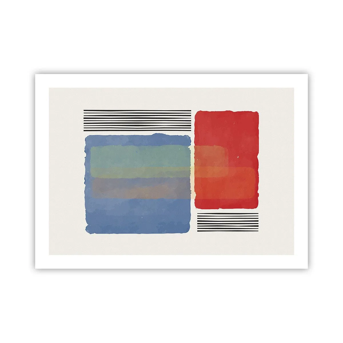 Poster - Spiritul și litera geometriei - 70x50 cm