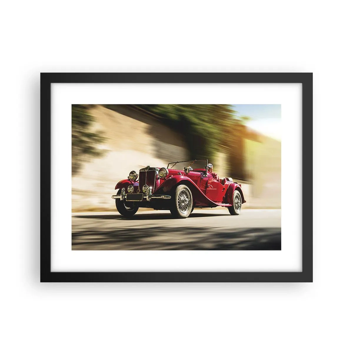 Poster în ramă neagră - Mai frumoasă decât Nike din Samothrace - 40x30 cm