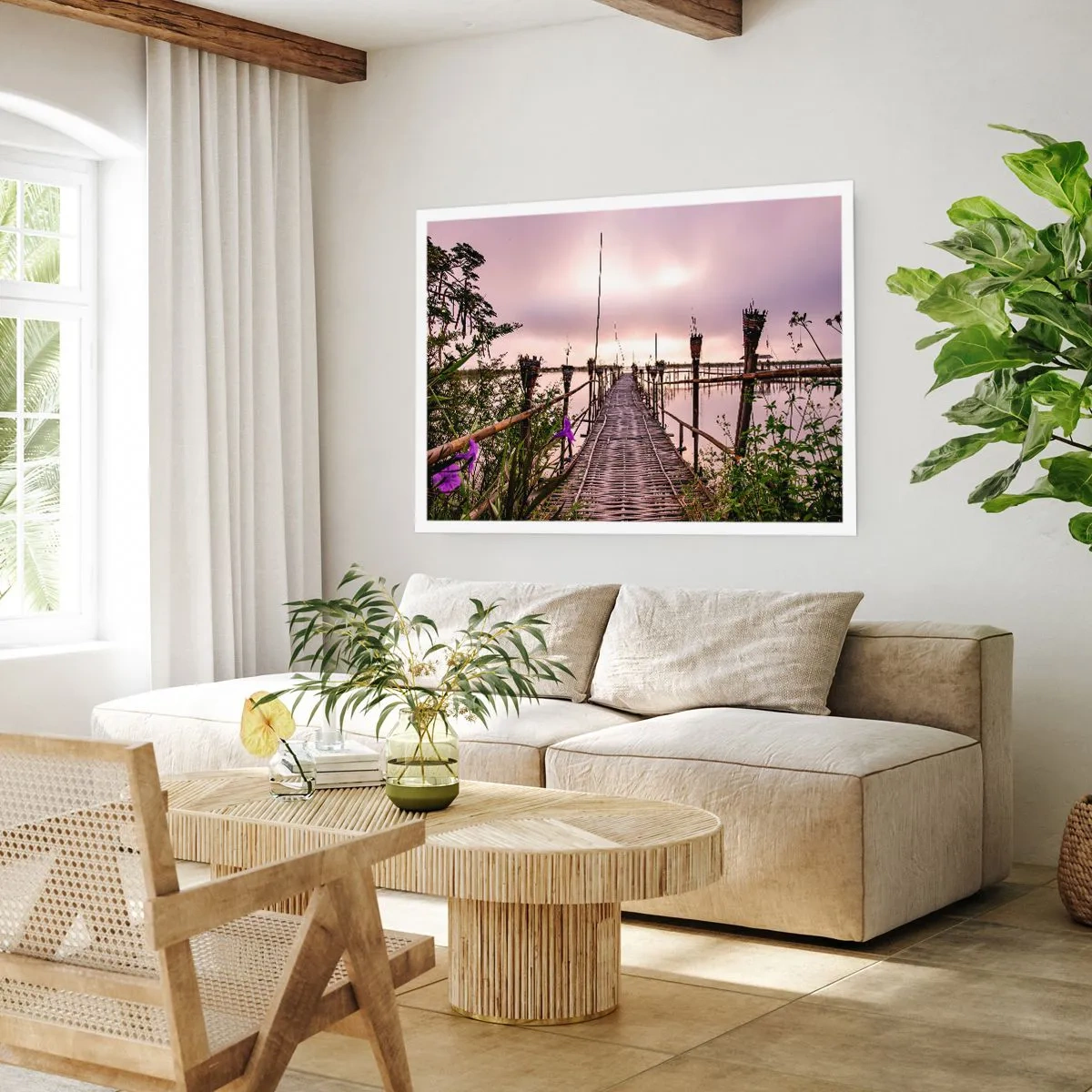 Poster - Pacea și liniștea Asiei - 50x40 cm