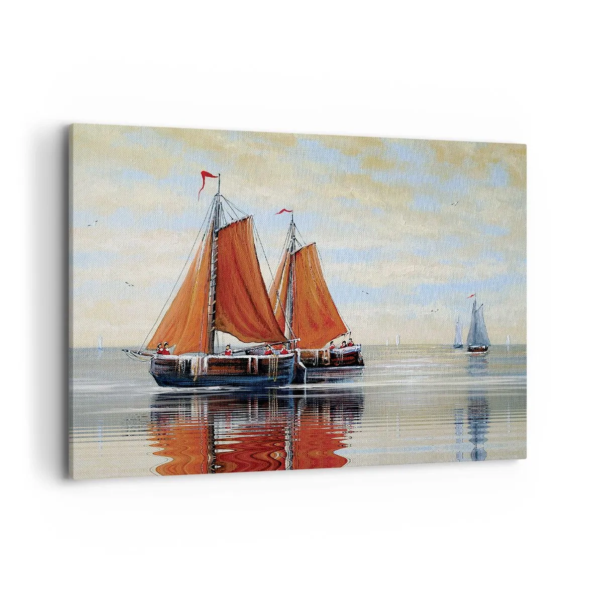 Tablou pe pânză - Hei, marinarule, navighează... - 120x80 cm