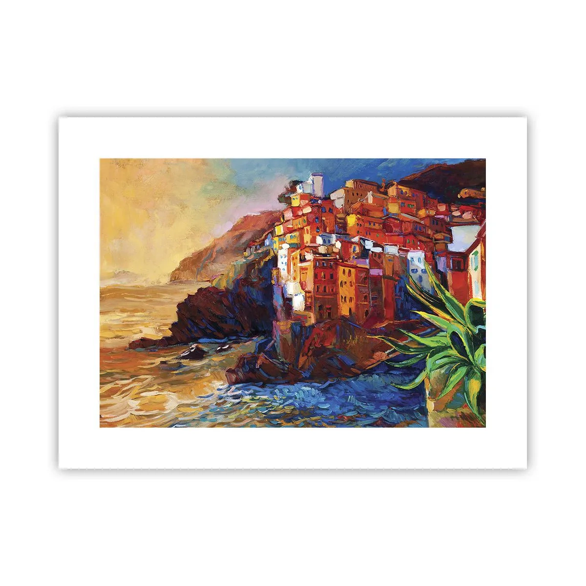 Poster - Oraș italian de vis - 40x30 cm