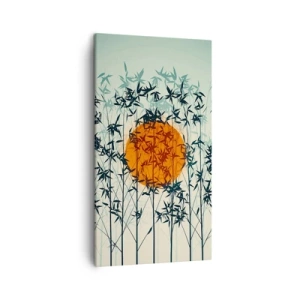 Tablou pe pânză - Soarele japonez - 45x80 cm